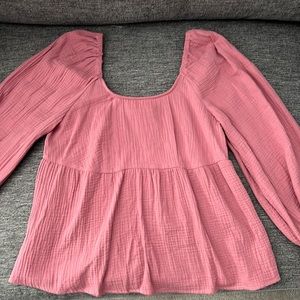 Universal Thread Pink Long Sleeve Top